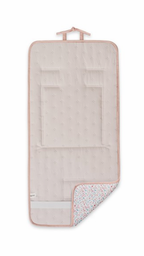 Colchoneta Silleta Flores Reversible Universal