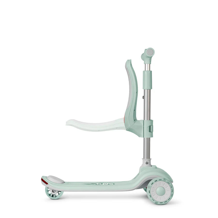 Patinete Evolutivo Musical 2 en 1 Verde Agua