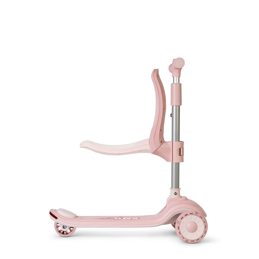 Patinete Evolutivo Musical 2 en 1 Rosa