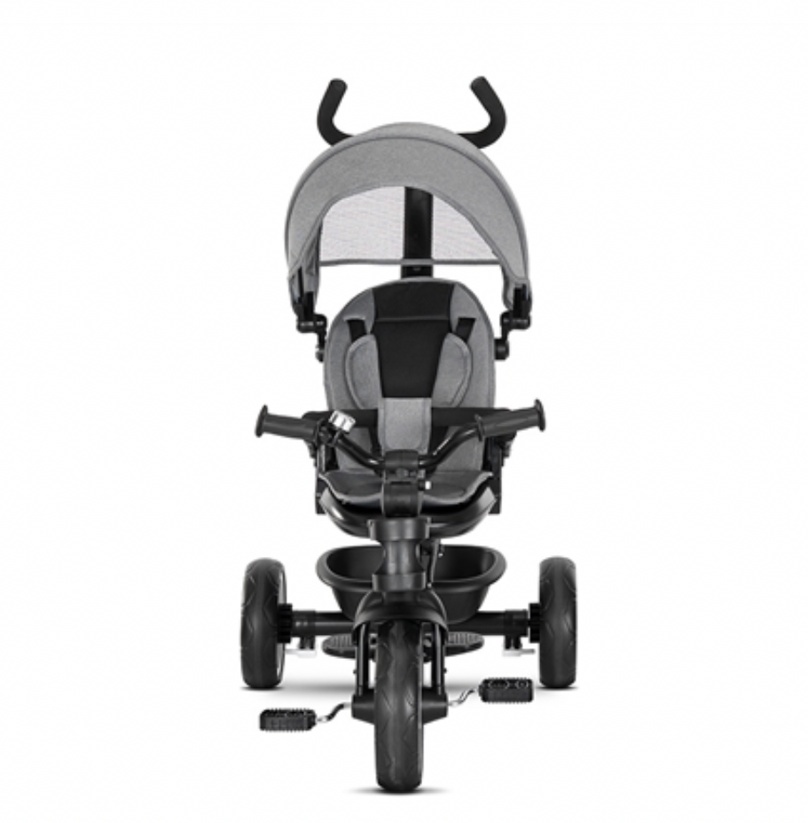 Triciclo Evolutivo Tino Gris Rotación 360