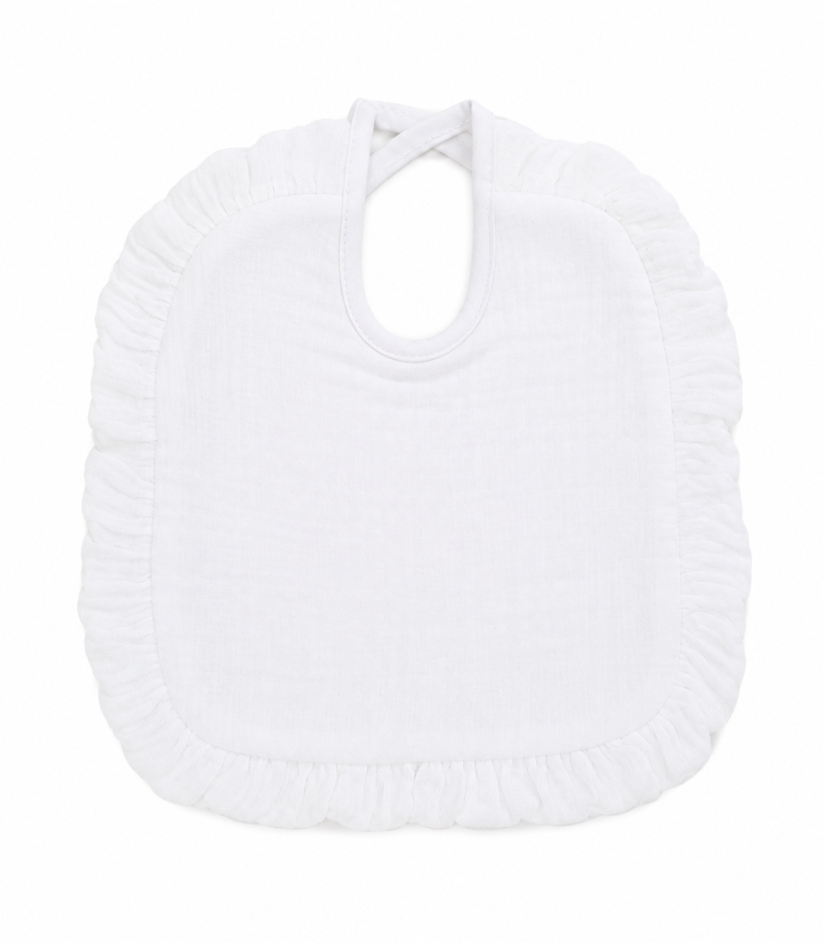 Babero Bambula Blanco