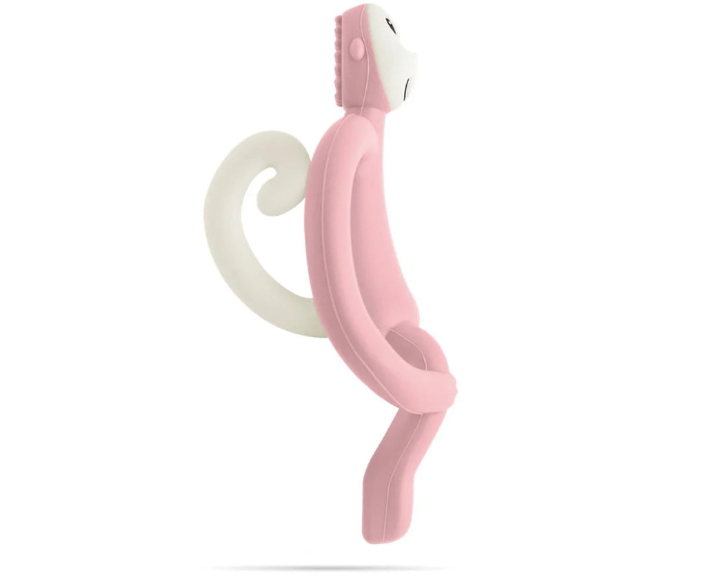 Mordedor Matchstick Monkey Rosa Empolvado