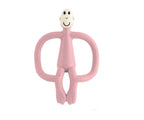 Mordedor Matchstick Monkey Rosa Empolvado