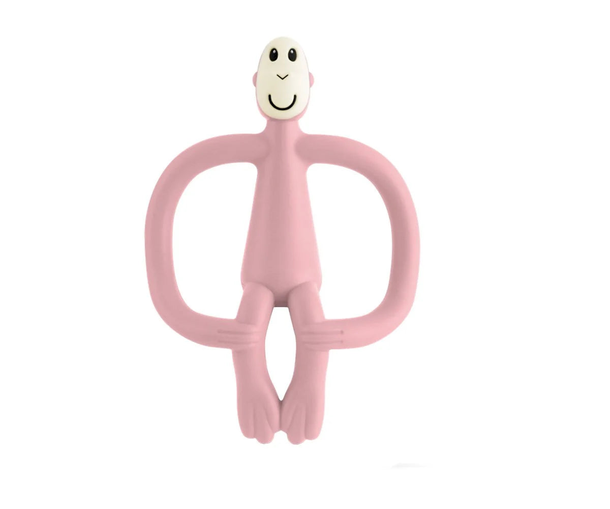 Mordedor Matchstick Monkey Rosa Empolvado