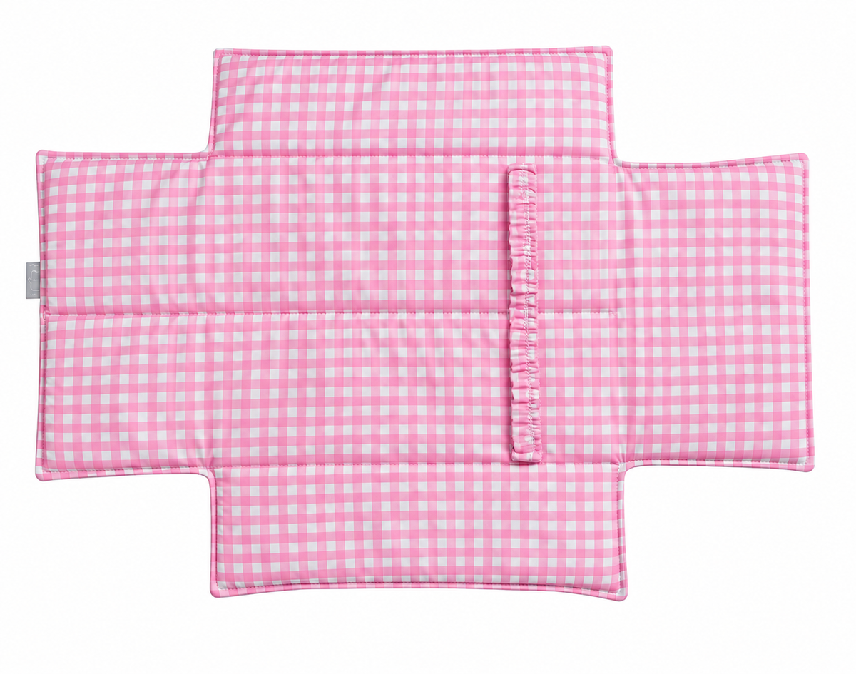 Cambiador Vichy Rosa