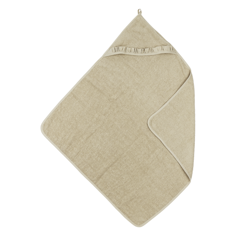 Capa con Volante Beige