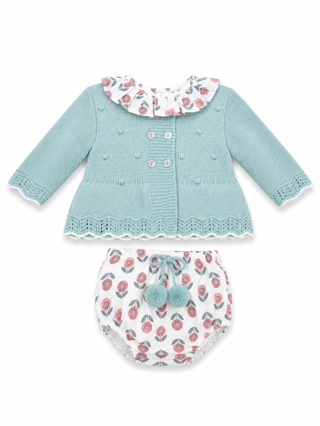 Conjunto Flor Verde