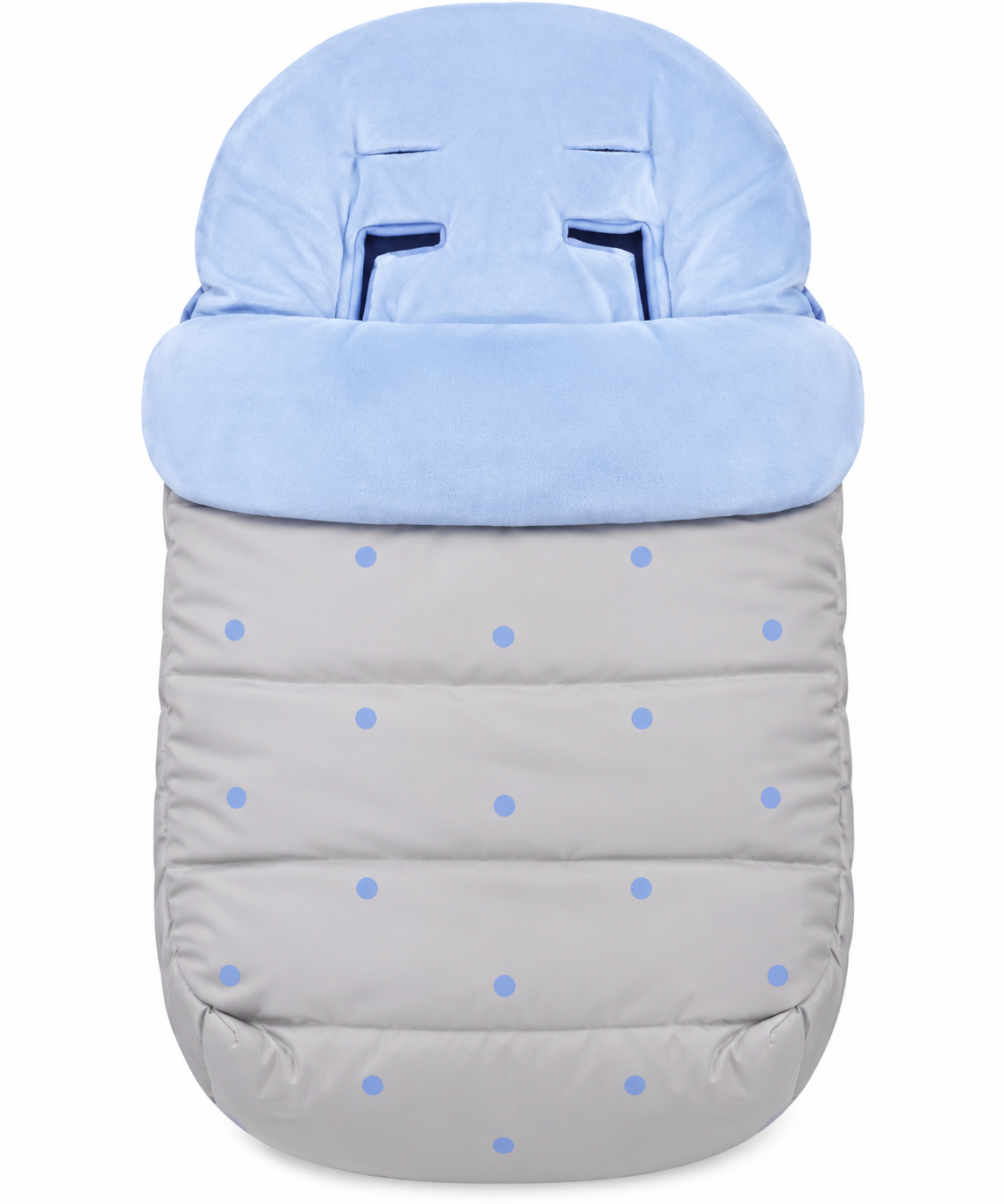 Saco Silleta Lunares Azul Bimbidreams