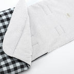 Saco Borreguito Vichy Negro Koku