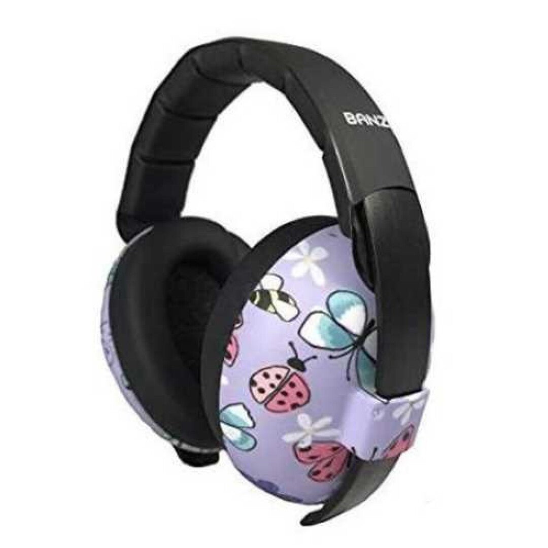 Cascos Anti ruido Banz Rosa Butterfly