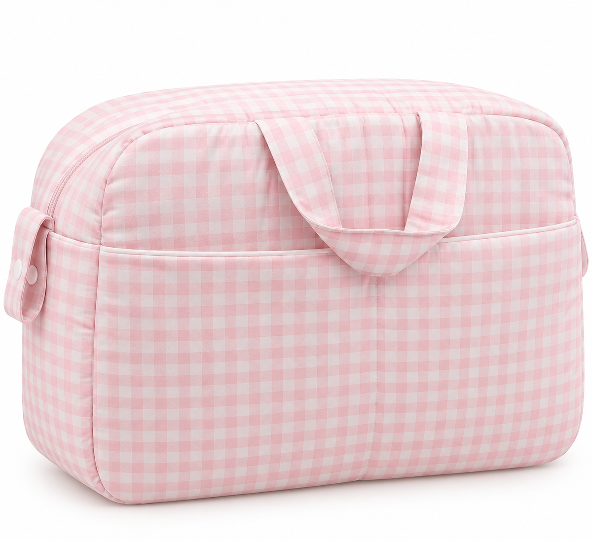Bolso Maternidad Vichy Rosa Don Algodón