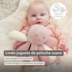 Sonajero Pulpo Rosa Nattou