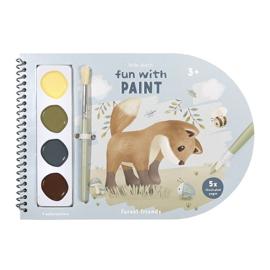 Libro de Acuarelas Azul Little Dutch