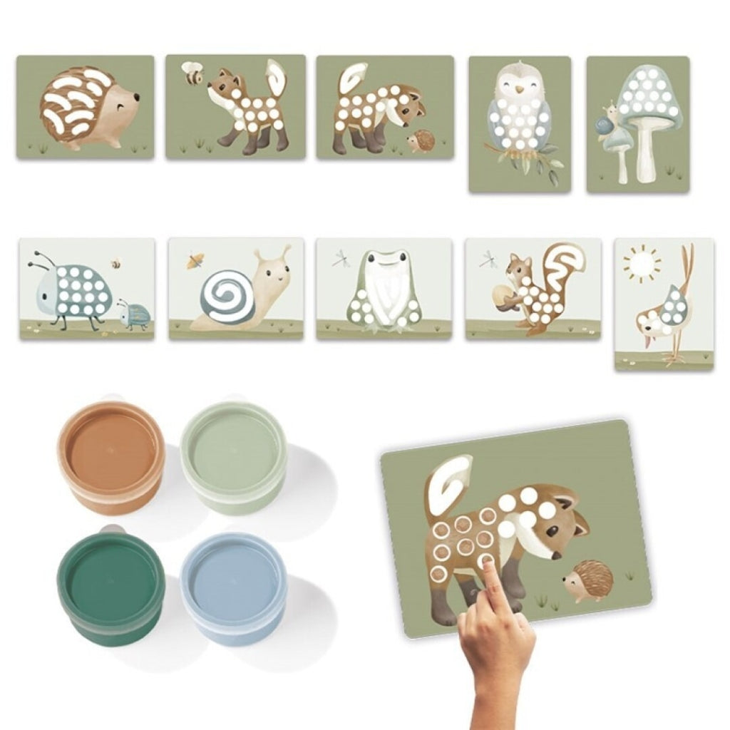 Set Pintura Dedos Little Dutch