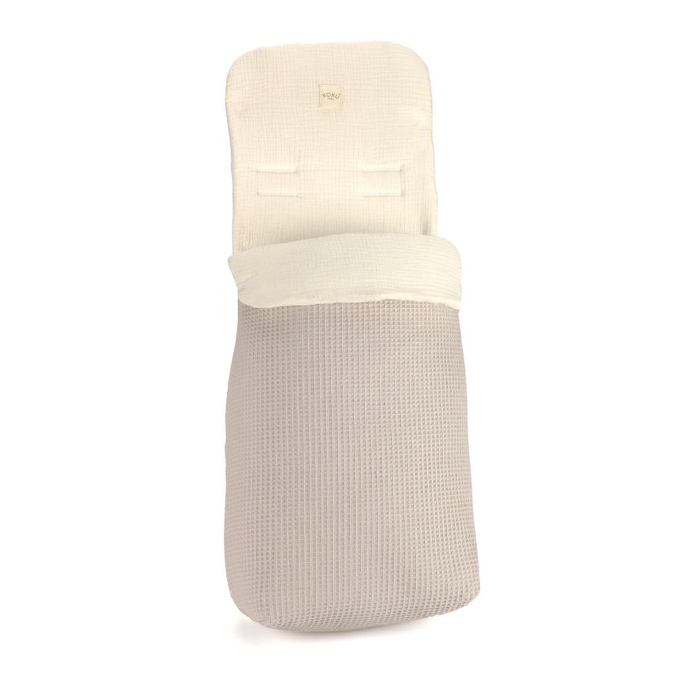 Saco Waffle Beige Koku