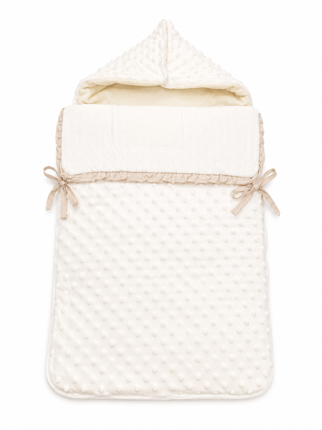 Saco Capazo Burbujas Beige