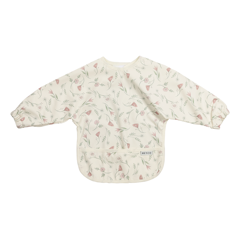 Babero con Mangas Flower Meyco Cambrass