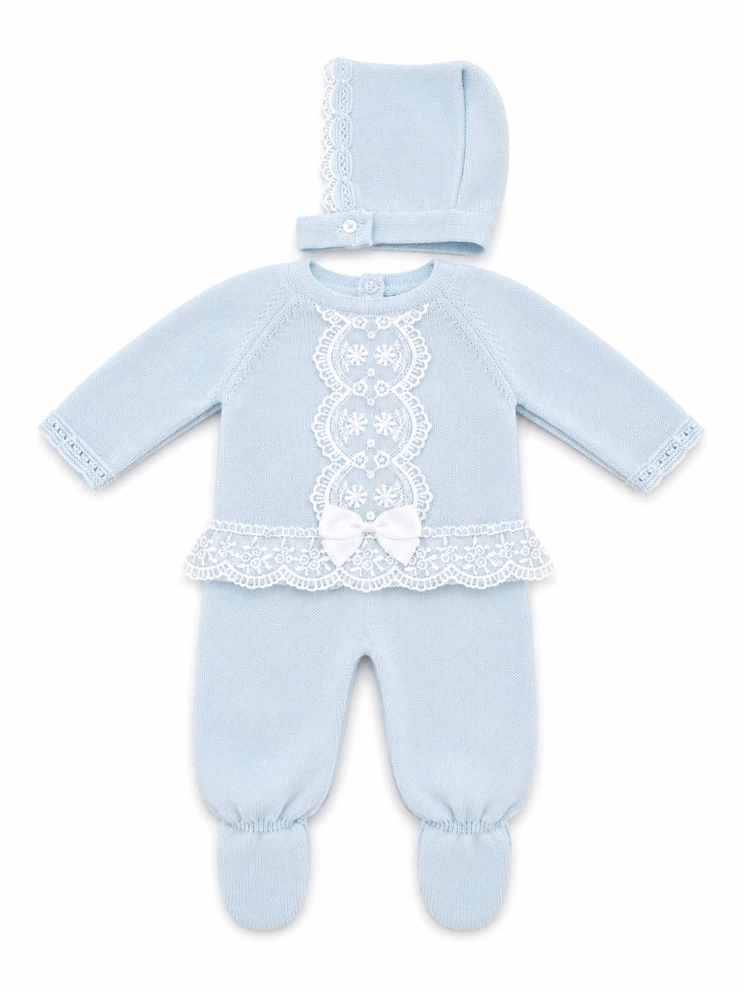 Conjunto Encaje Celeste