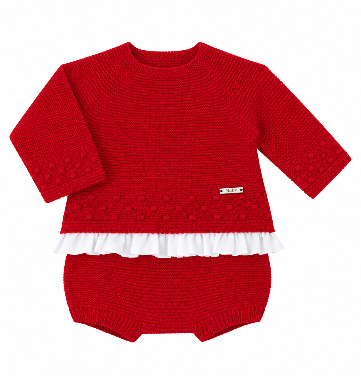 Conjunto Nube Rojo Baby