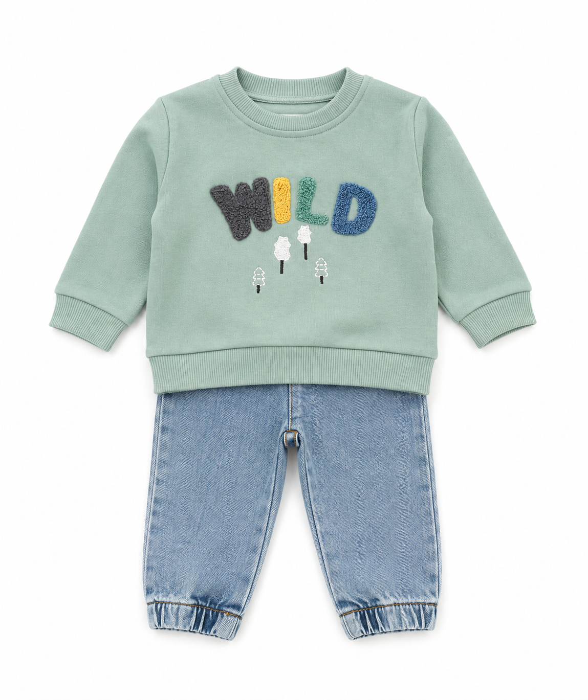 Conjunto Vaquero Wild Verde