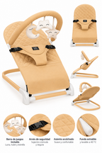 Hamaca Balancín Beige Interbaby