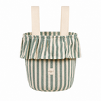 Bolso Basket Stripe Verde Koku