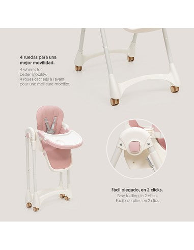 Trona Plegable Practic Interbaby Rosa