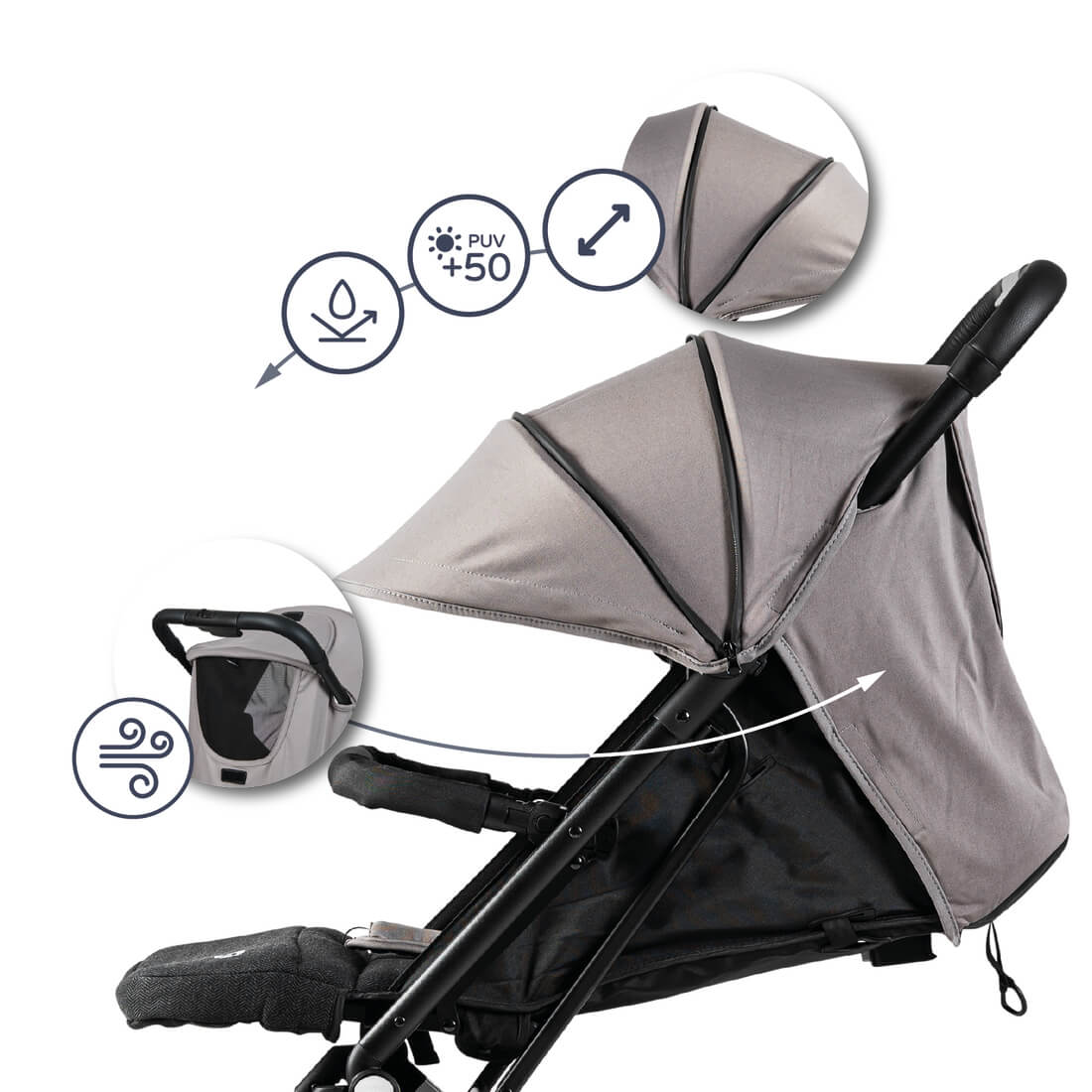 Silla Ligera MS Keo Gris