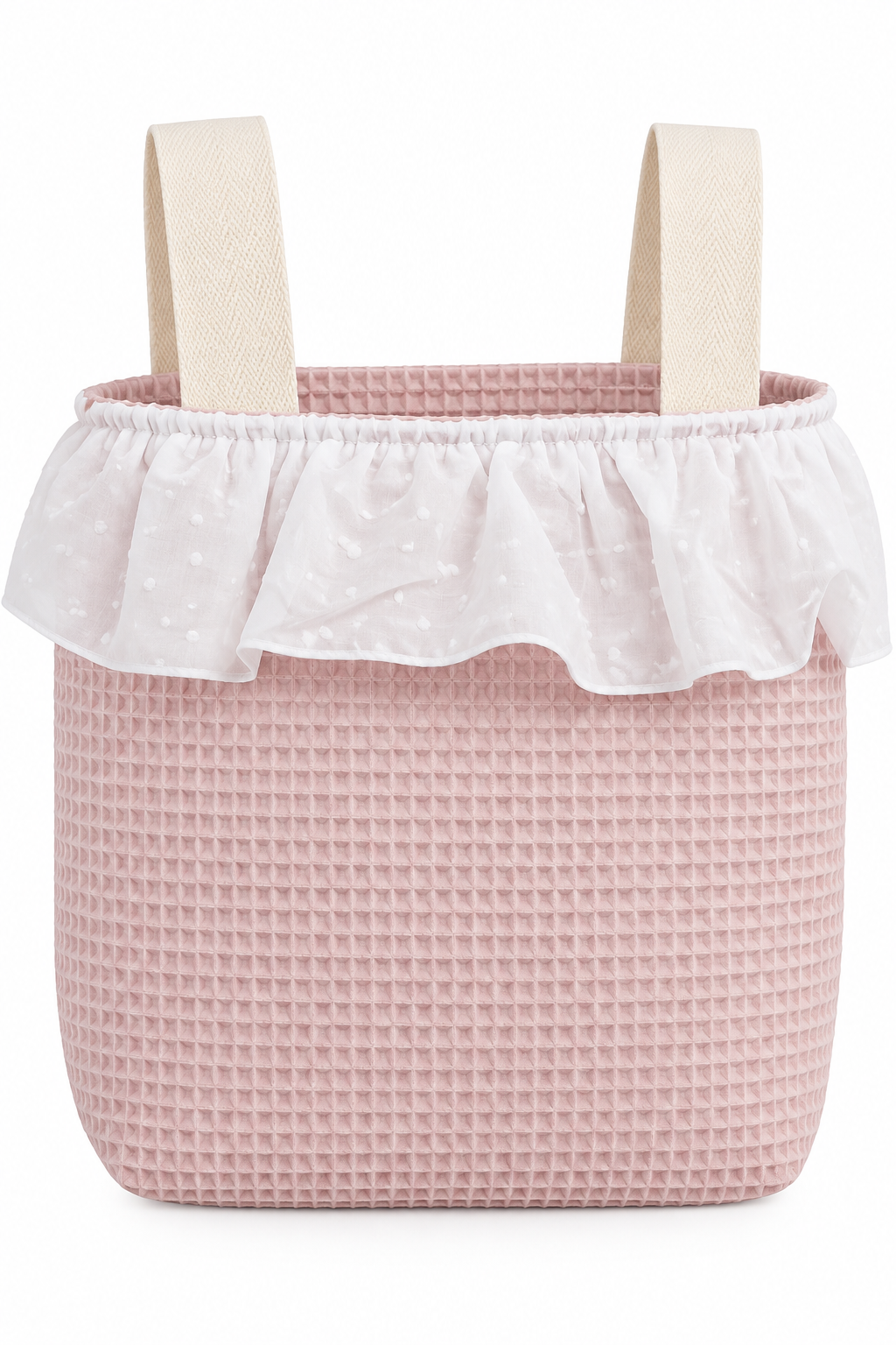 Bolso Waffle Rosa Plumeti