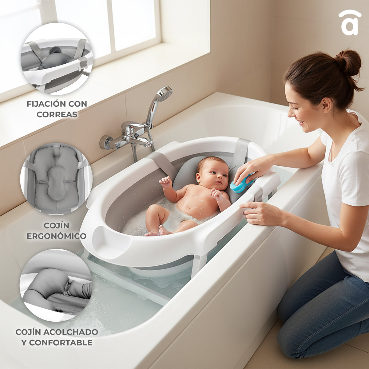 Bañera Plegable Luigi Asalvo