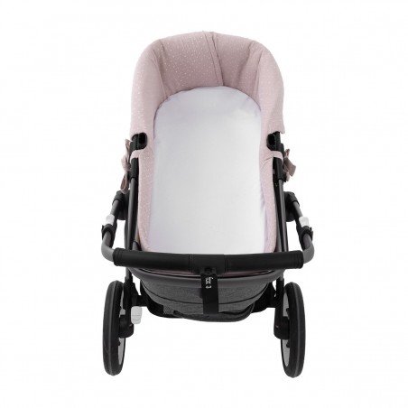 Cubre Capazo Rosa Plumeti Cambrass