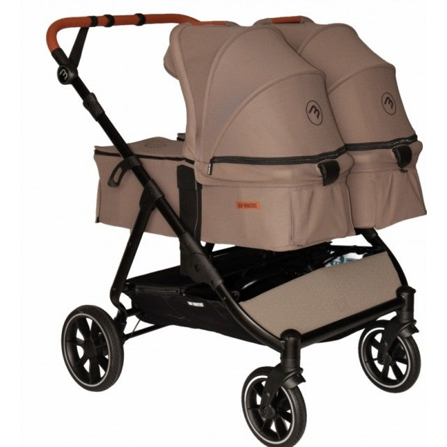 Capazo Rígido Para Carrito BabyMonsters Easy Twin 5 Brown