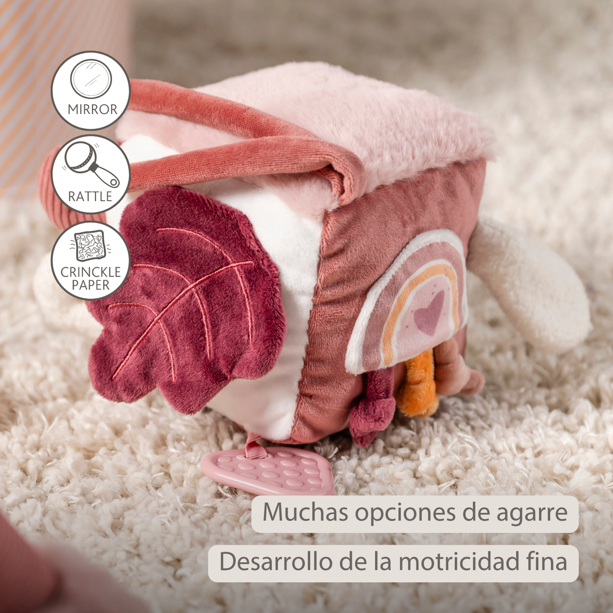 Cubo Actividades Rosa Nattou