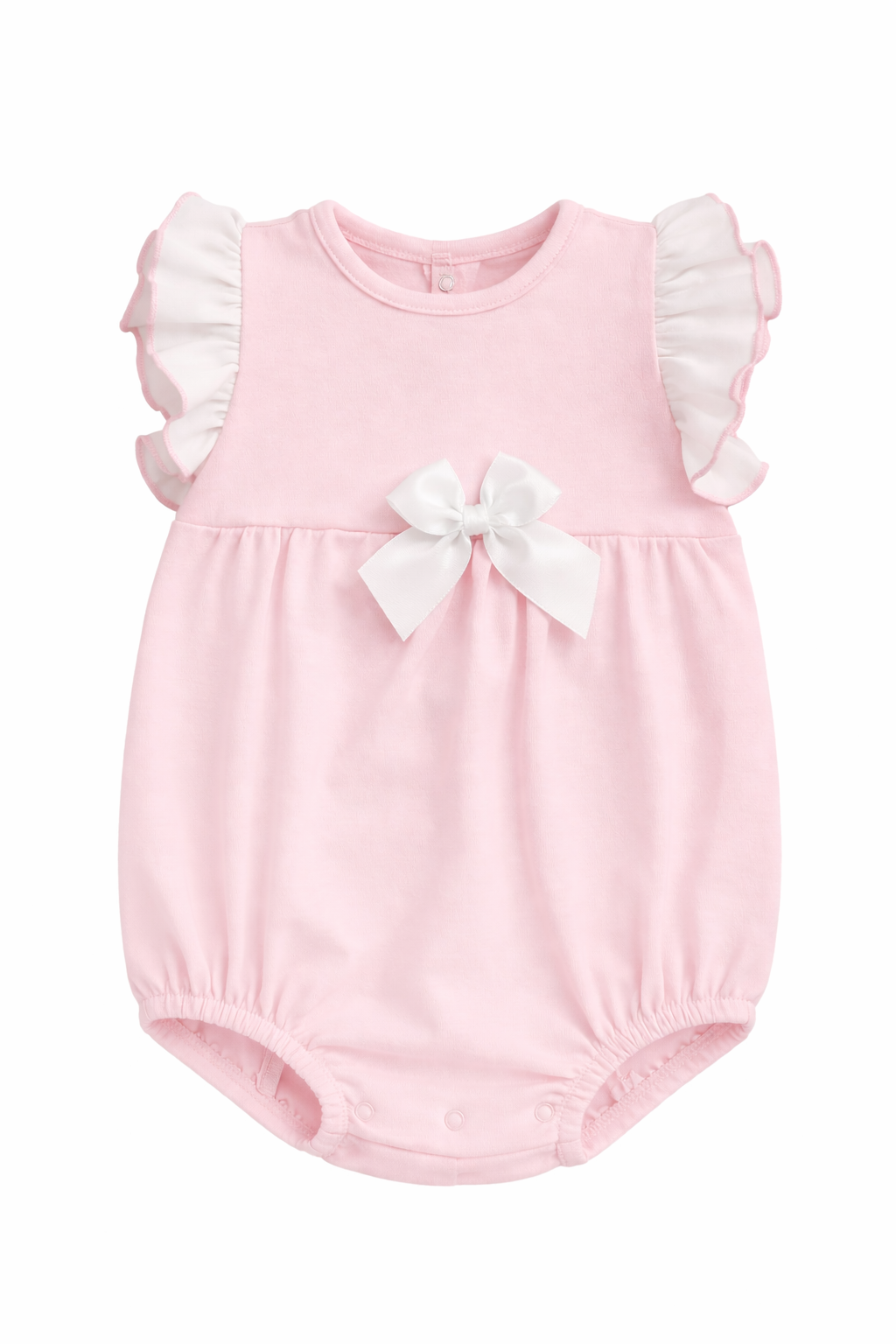 Pelele Julieta rosa bebé