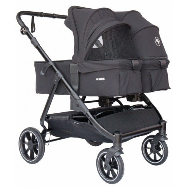 Capazo Rígido Para Carrito BabyMonsters Easy Twin 5 Negro
