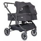 Capazo Rígido Para Carrito BabyMonsters Easy Twin 5 Negro