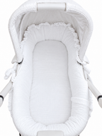 Cubre Capazo Mixto Bambula Blanco