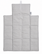 Cambiador Vichy Gris Don Algodón