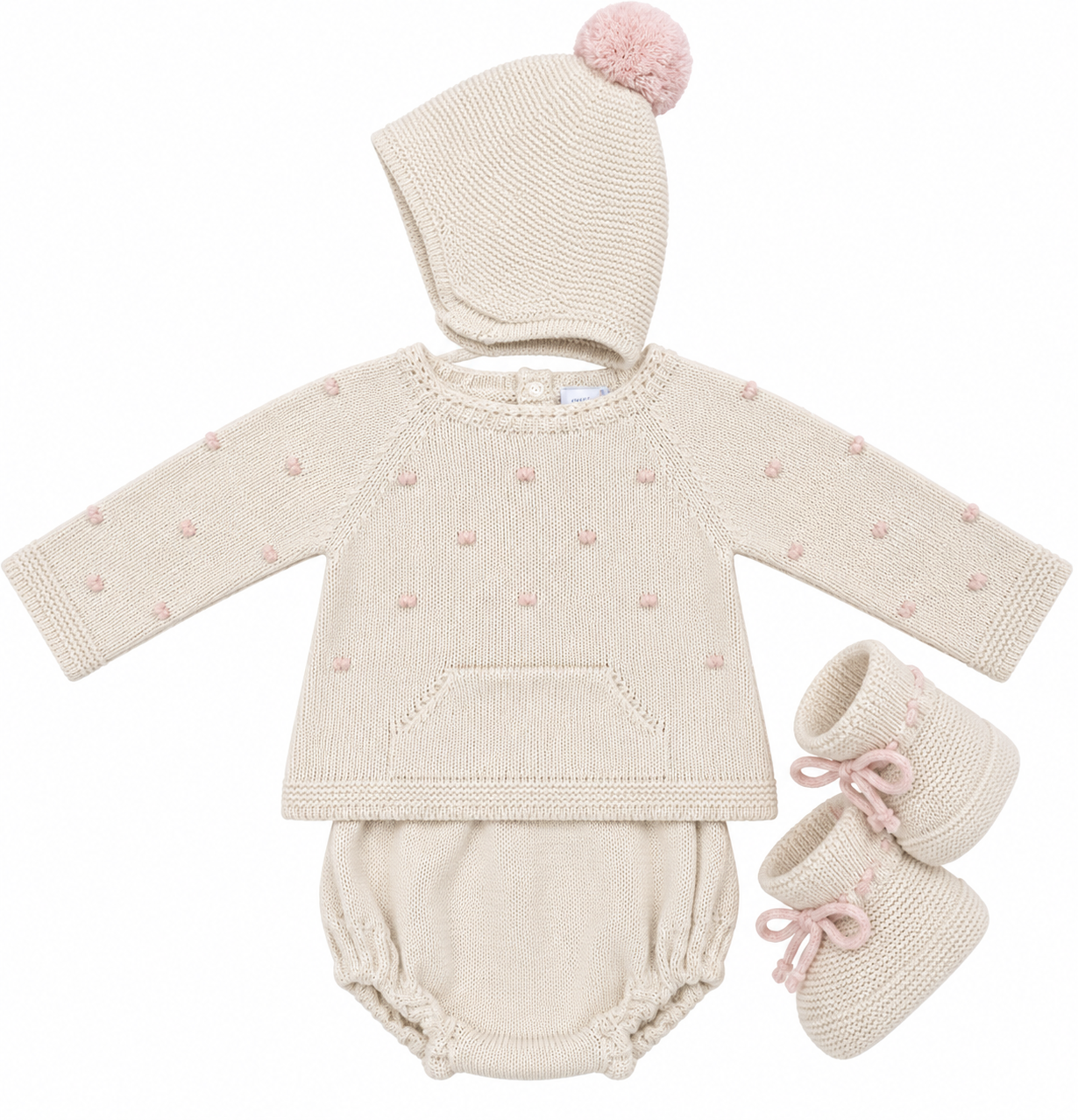 Conjunto 4 Piezas Mac Ilusión 0233 Beige/Nude