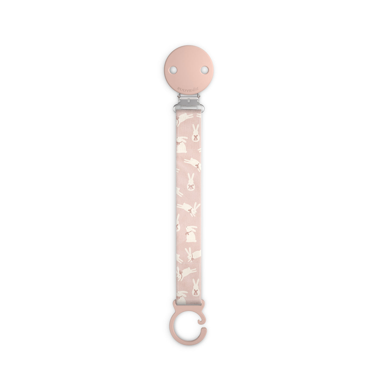 Broche Cinta Para Chupete Rosa Suavinex
