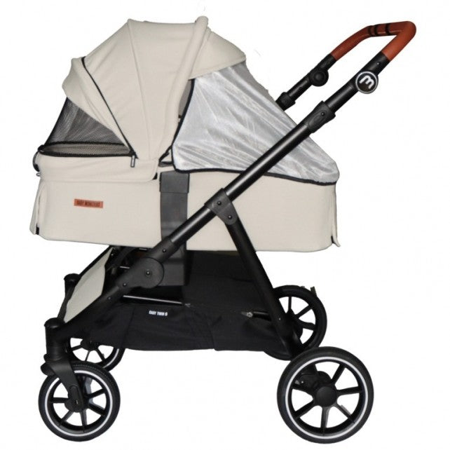 Capazo Rígido Para Carrito BabyMonsters Easy Twin 5 Piedra