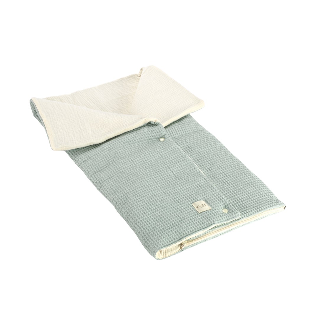 Saco Arrullo Waffle Mint Koku