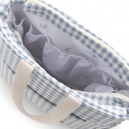 Bolso Vicky Azul Vichy Cambrass