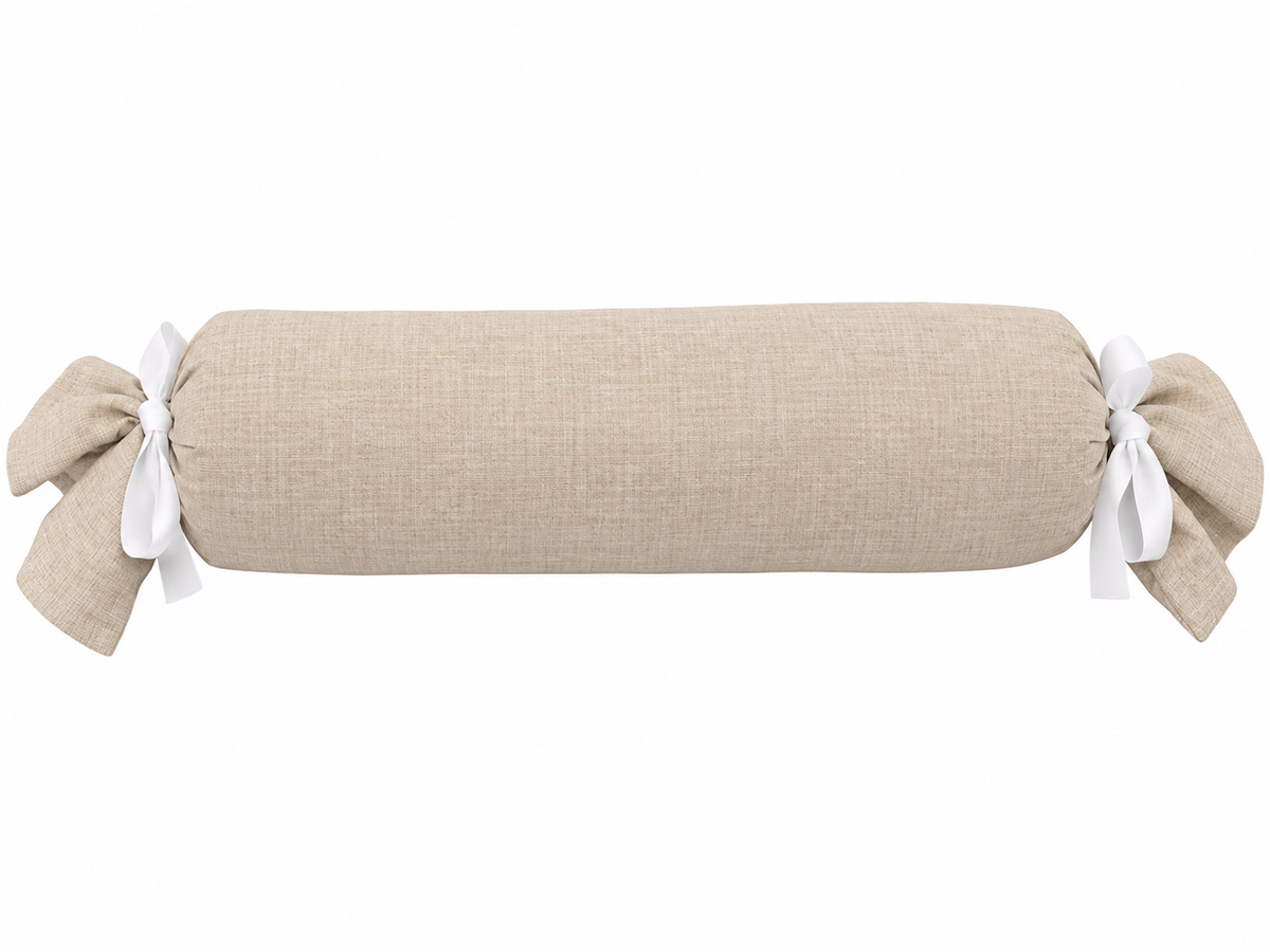 Caramelo Beige Lazo Blanco