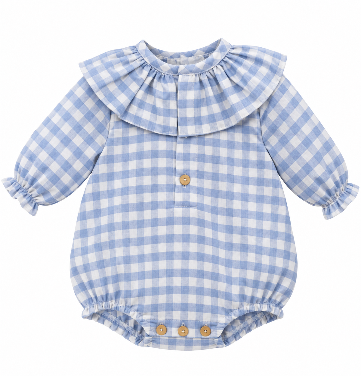 Pelele Vichy Azul