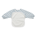 Babero con Mangas Rayas Azul Meyco Cambrass