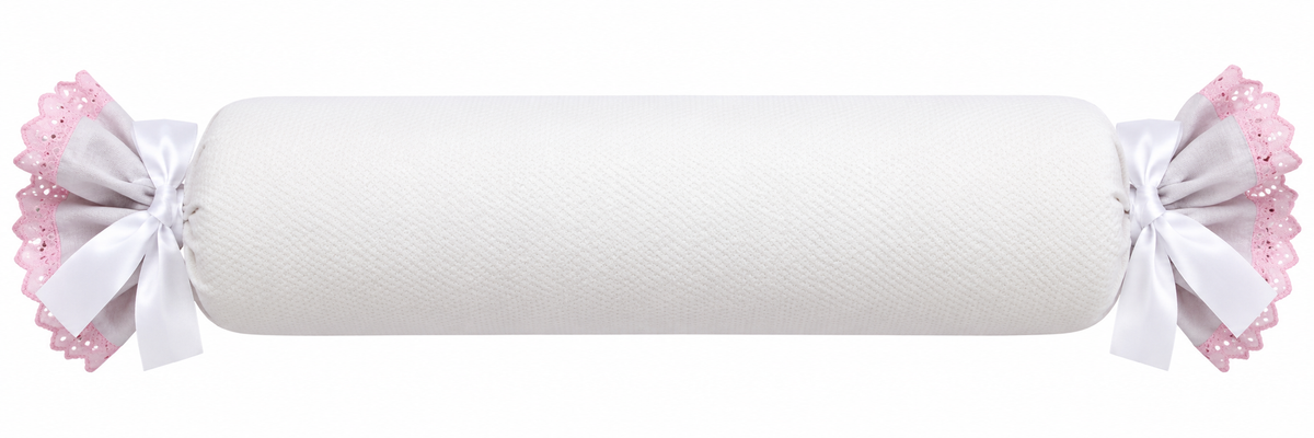 Caramelo Blanco Puntilla Rosa