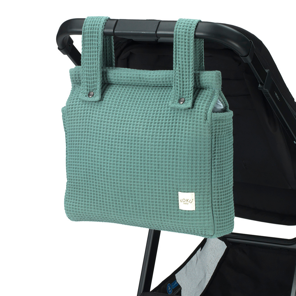 Bolso Panera Waffle Verde Koku