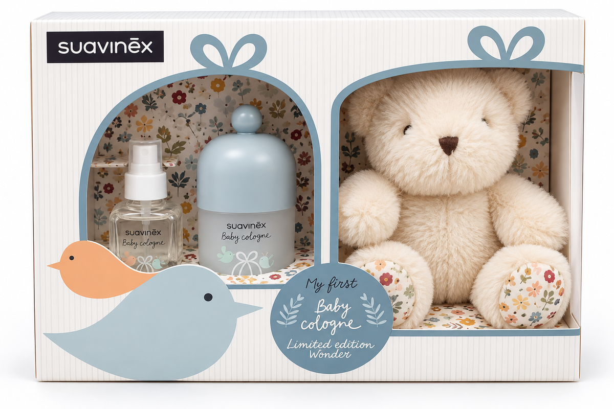 Set Colonias + Peluche Suavinex