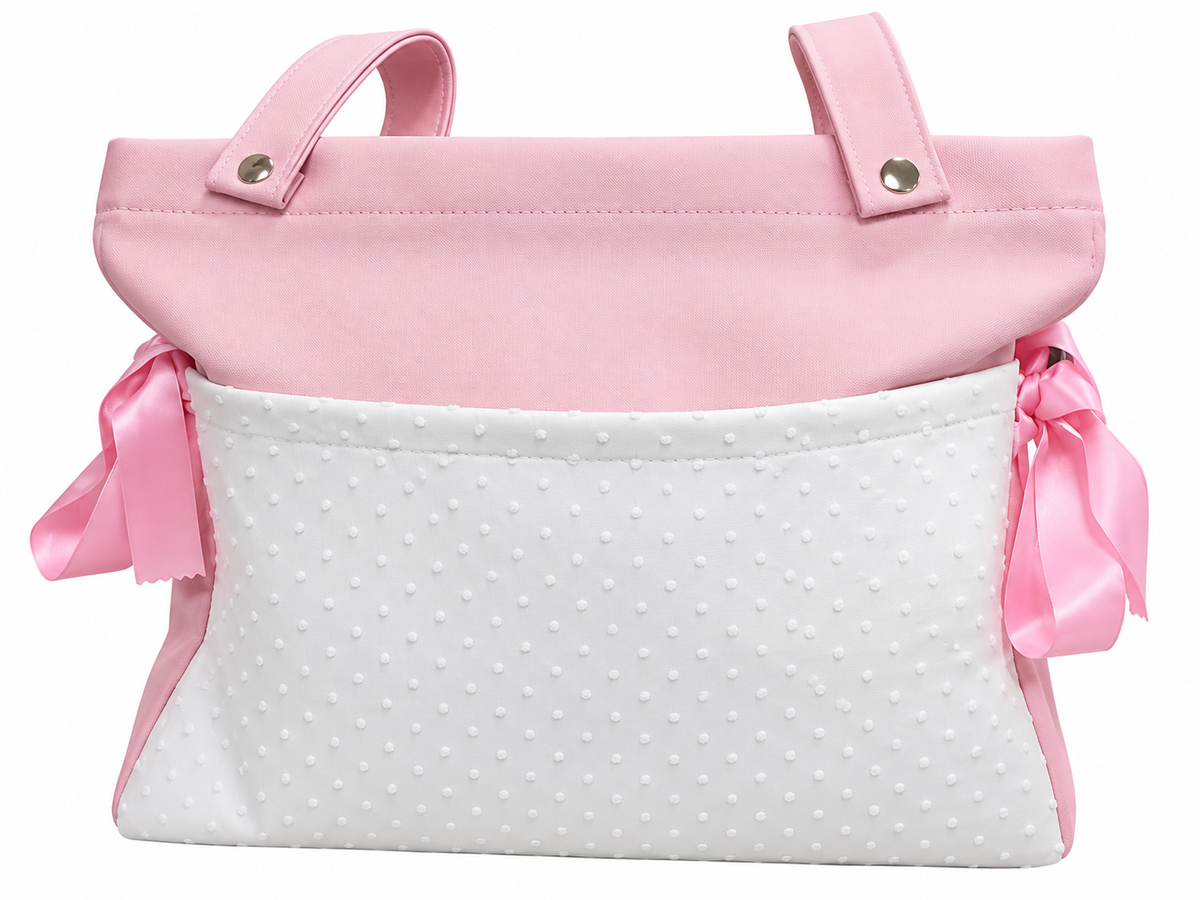 Bolso Talega Plumeti Rosa
